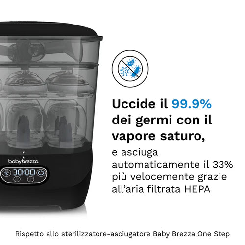 Cripe-Sterilizer Dryer Advanced - Sterilizza e asciuga i biberon il 33% più velocemente