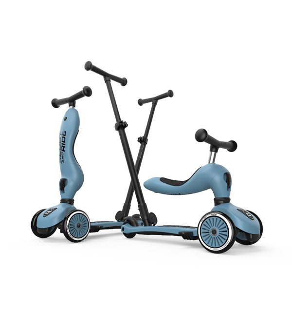 Scoot and ride Highwaykick 1 Push and Go -Steel