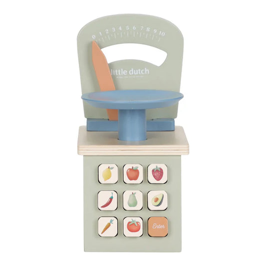 Bilancia da gioco in legno - Verde - Essentials