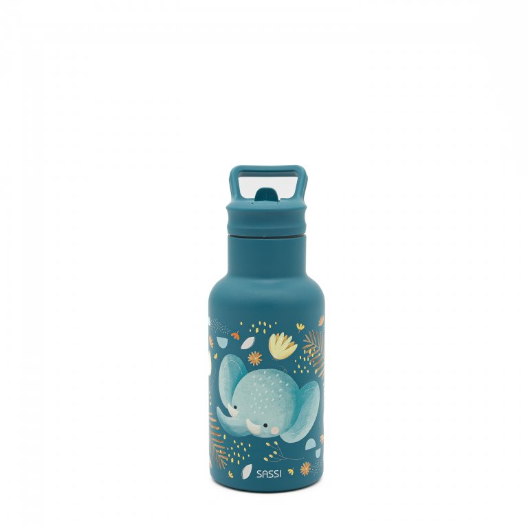 Borraccia termica in acciaio inox da 350 ml - Elefante Chewy - SASSI