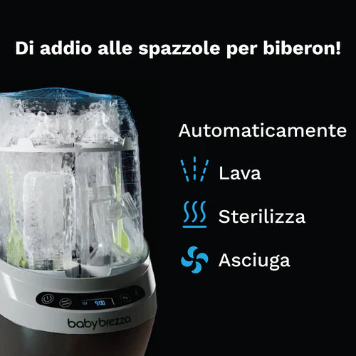 Bottle Washer Pro – Il primo dispositivo completo per lavare, sterilizzare e asciugare i biberon