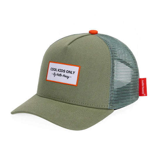 Cappello con Visiera Mini Olive - Hello Hossy