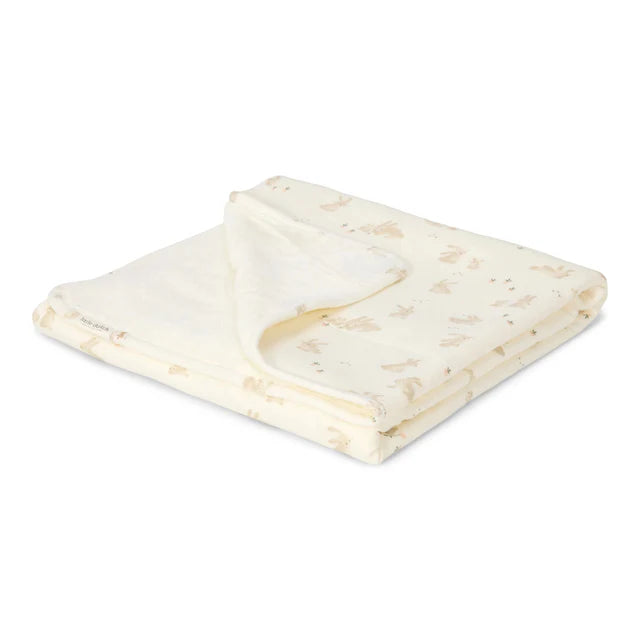 Coperta per culla - Bianca - Newborn Naturals - Baby Bunny 110x140