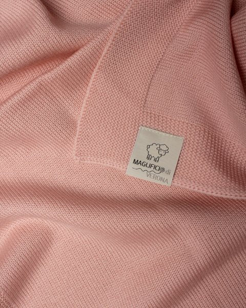 Copertina neonato in pura lana merino misura 70*80cm - essential - Maglificio di Verona