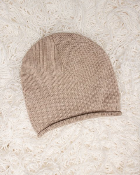 Cappellino neonato in pura lana merino - essential - Maglificio di Verona