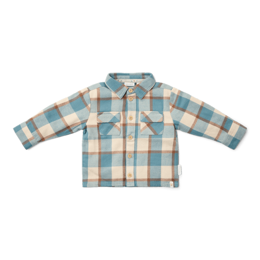 Camicia Little Dutch Stone Blue Check