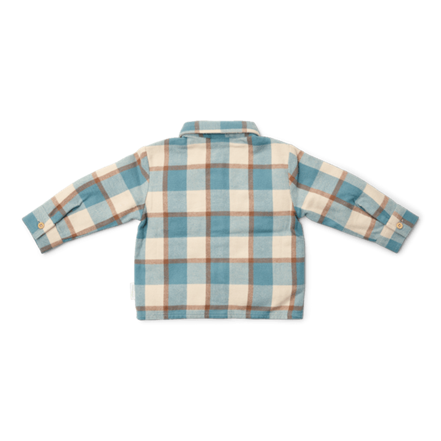 Camicia Little Dutch Stone Blue Check
