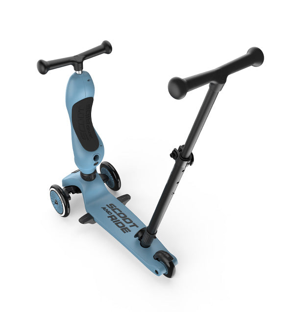 Scoot and ride Highwaykick 1 Push and Go -Steel