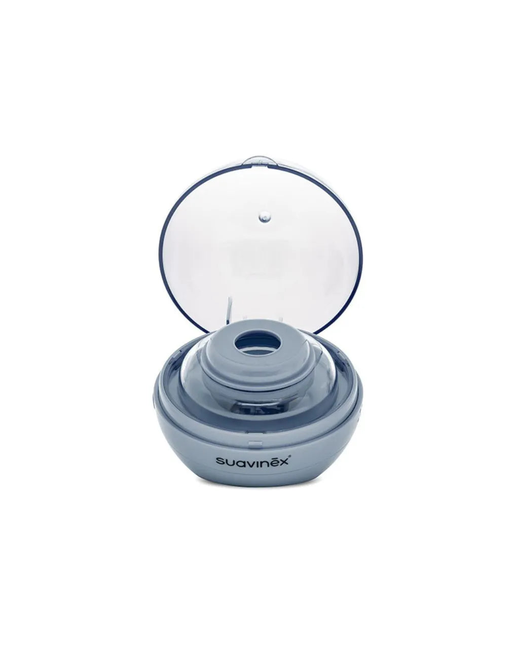 Liste Nascita Palu sterilizzatore per ciuccio Duccio, celeste, with compact design for safe, easy sterilization of baby pacifiers.