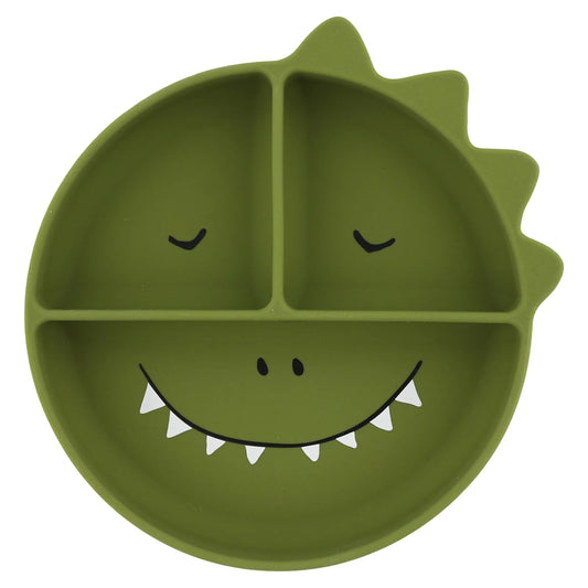 Piatto Silicone Divisorio Trixie Mr. Dino