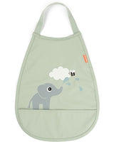 Bavaglino Pull Over - Impermebaile con Tasca - Elphee - Verde - Certificato OEKO-TEX