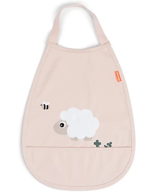 Bavaglino Pull Over - Impermebaile con Tasca - Tiny Farm - Cipria