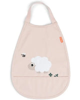 Bavaglino Pull Over - Impermebaile con Tasca - Tiny Farm - Cipria
