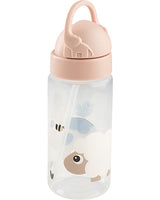 Borraccia 350 ml - Tiny Farm - Cipria - con Cannuccia a Scomparsa! - 12m+