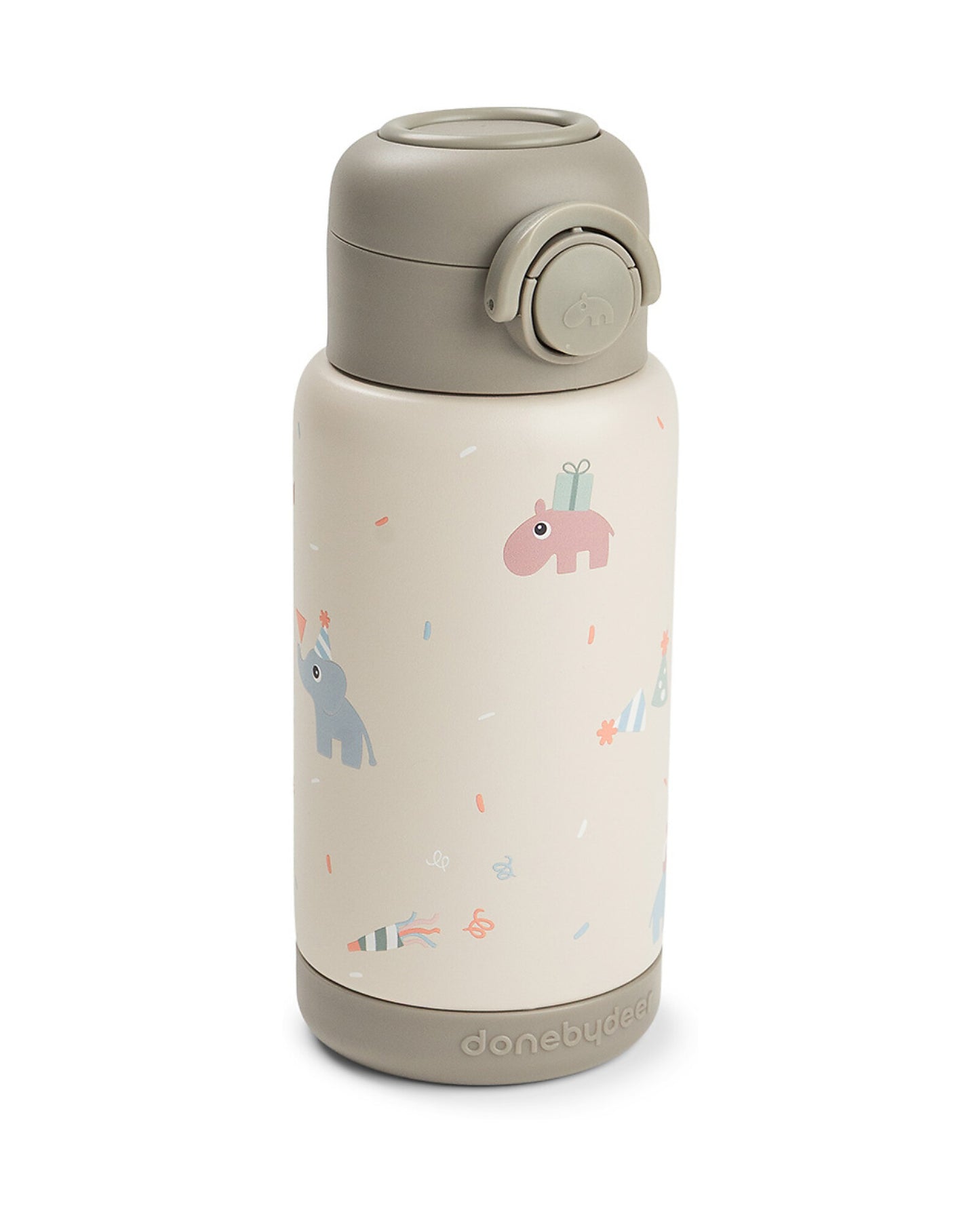 NEW BTS '26 - Borraccia Antigoccia Termica - Celebration - Sabbia - 340 ml - 7,5 x 19 cm