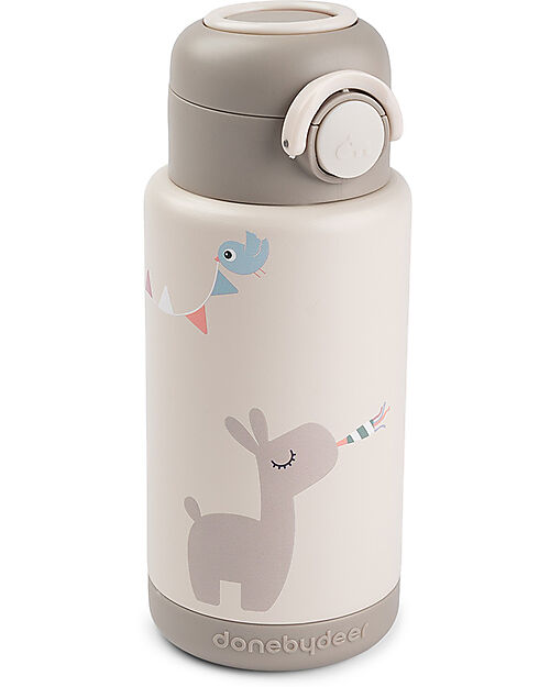 Borraccia Antigoccia Termica per Bambini 340 ml - Celebration - Sabbia