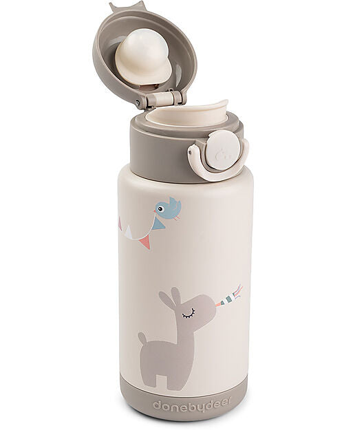 Borraccia Antigoccia Termica per Bambini 340 ml - Celebration - Sabbia