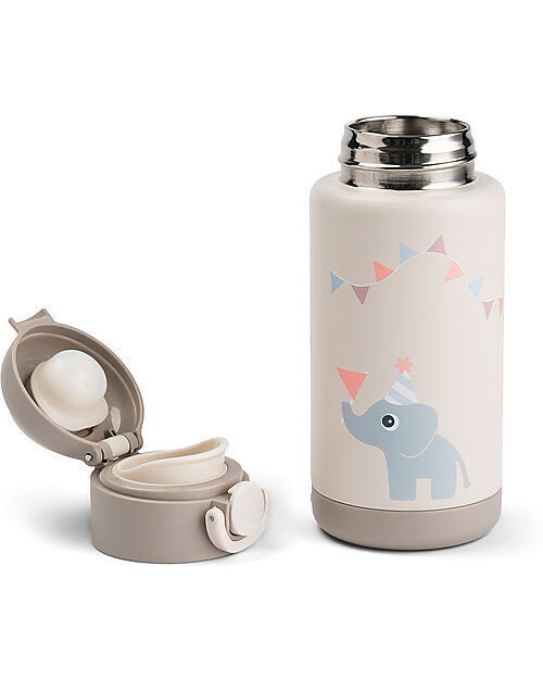 Borraccia Antigoccia Termica per Bambini 340 ml - Celebration - Sabbia