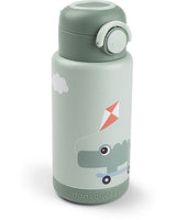 Borraccia Antigoccia Termica per Bambini 340 ml - Playground - Verde