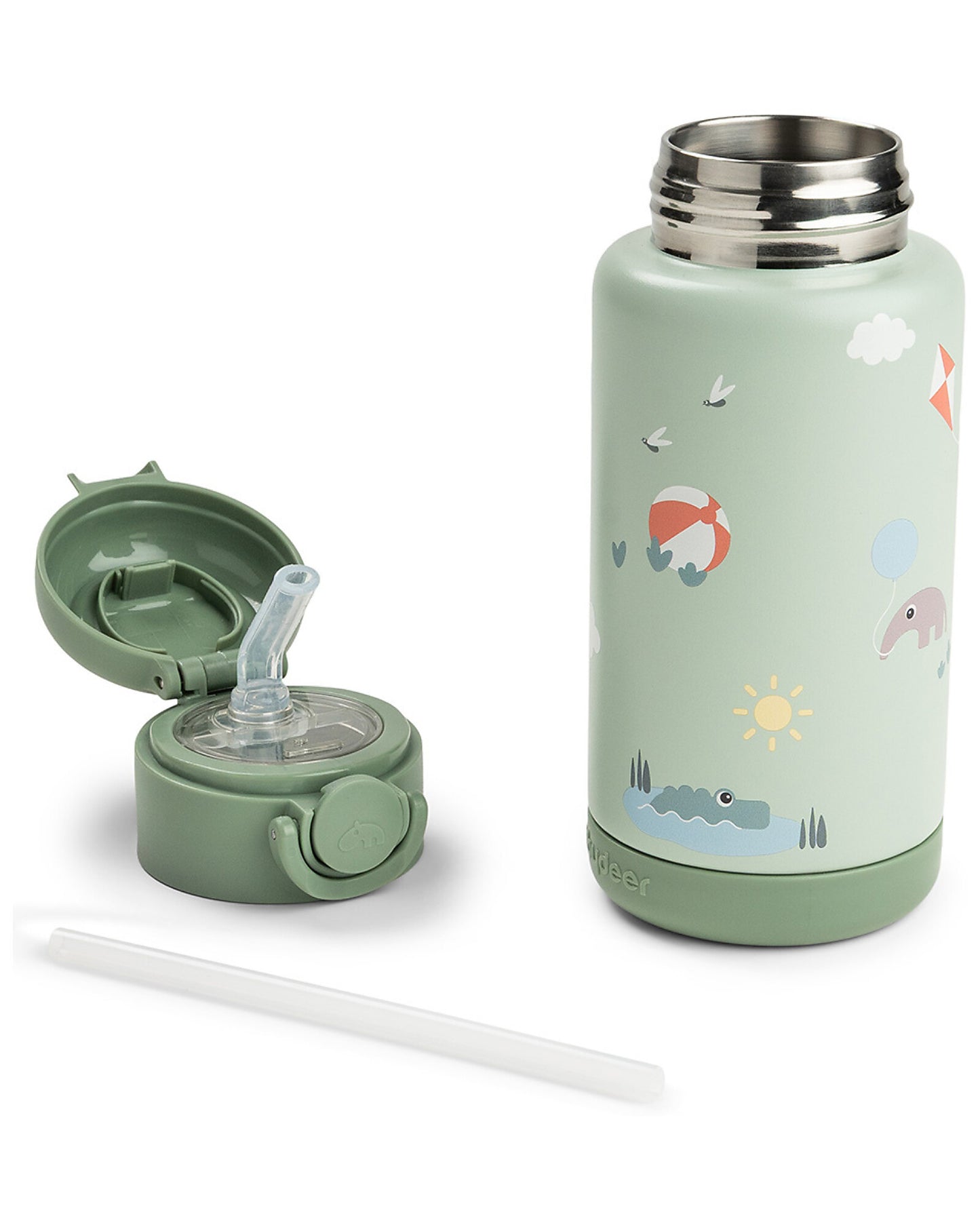 NEW BTS '26 - Borraccia Antigoccia Termica - Playground - Verde - 340 ml