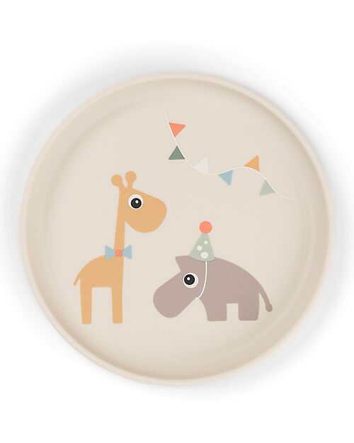 Piatto Foodie - Celebration - Sabbia - 100% PP Alimentare