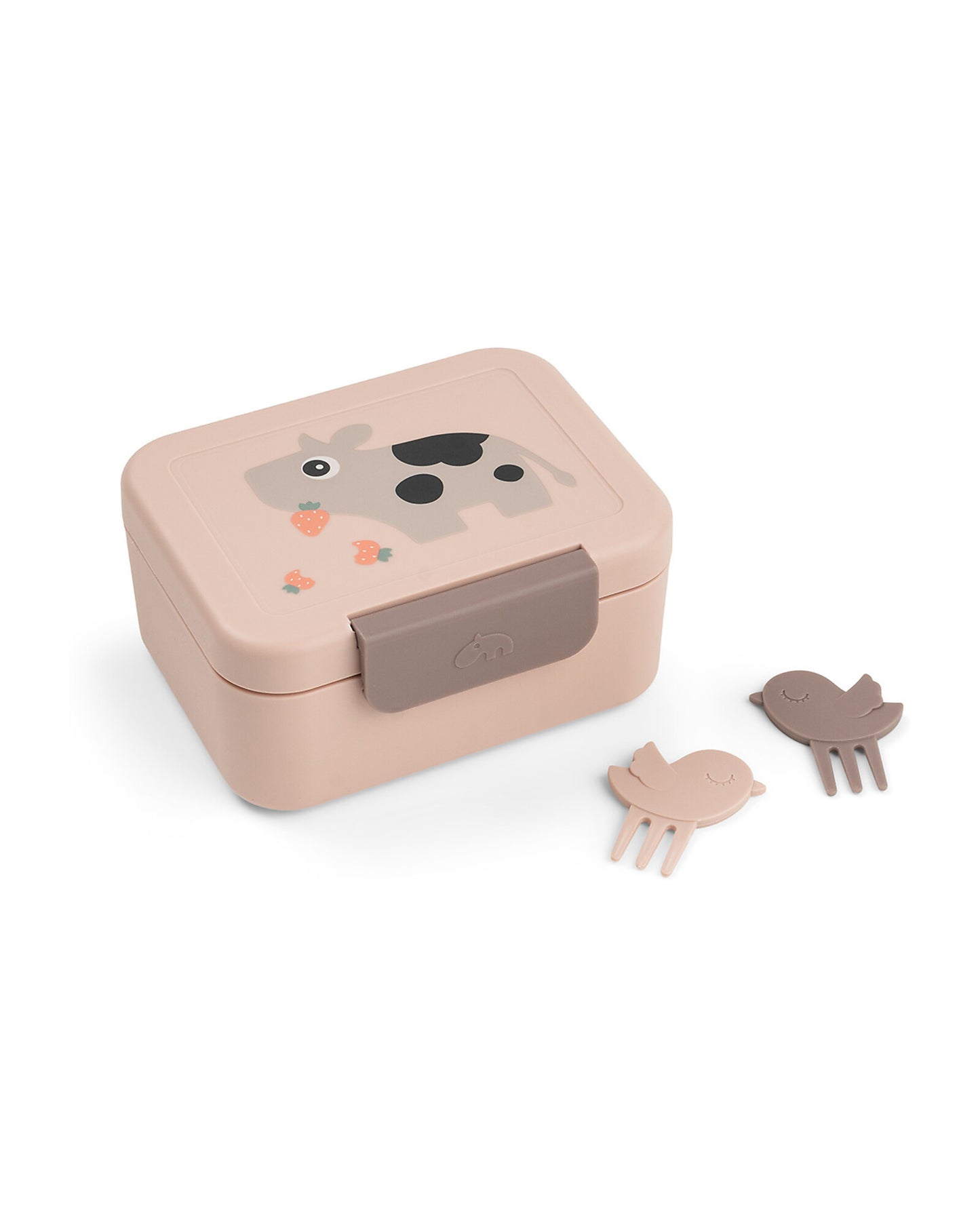 NEW BTS '26 - Portapranzo con Divisorio - Tiny Farm - Cipria - 13 x 11 x 6 cm - 100% PP Alimentare