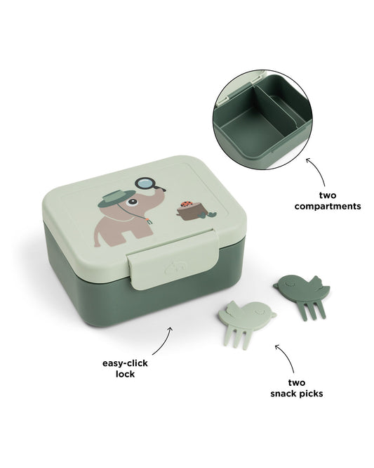 NEW BTS '26 - Portapranzo con Divisorio - Tiny Farm - Blu - 13 x 11 x 6 cm - 100% PP Alimentare (Copia)