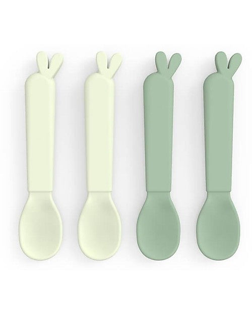 Set 4 Cucchiai Kiddish - Lalee - Verde - 100% Riciclabile
