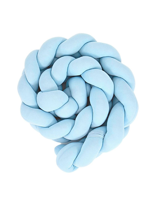 Saru -Treccione paracolpi azzurra 180 levin felin - Scandi Kids Concept Store