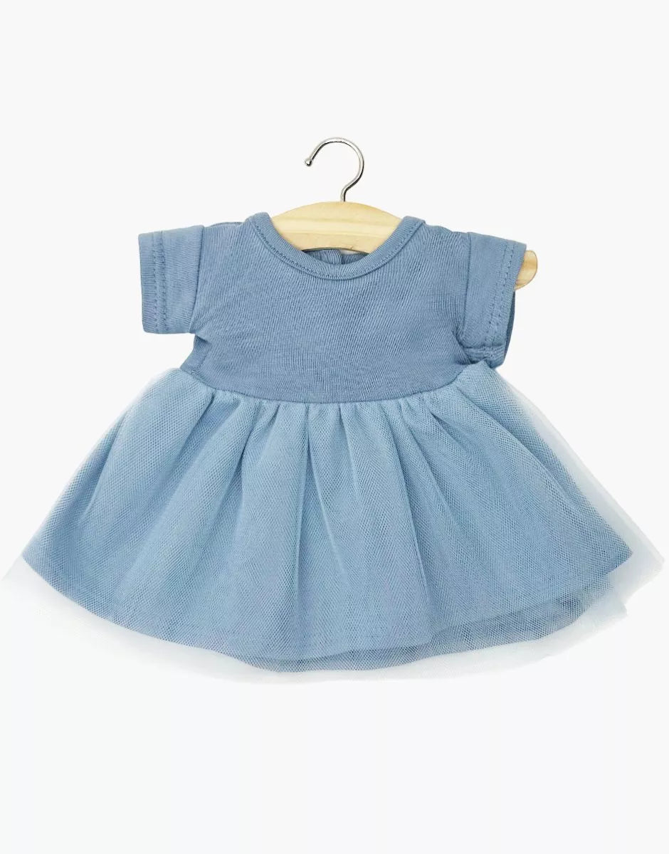 Tutù blu cobalto a maniche corte Rosana - Scandi Kids Concept Store