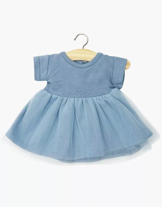 Tutù blu cobalto a maniche corte Rosana - Scandi Kids Concept Store