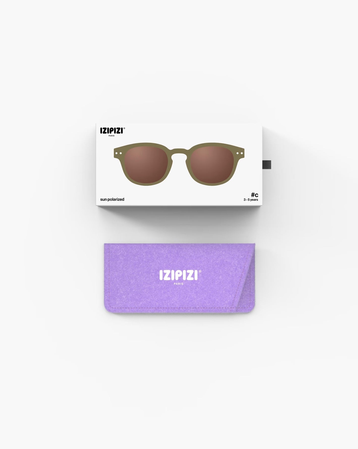 Occhiali da Sole 3-5 anni IZIPIZI #C- Olive