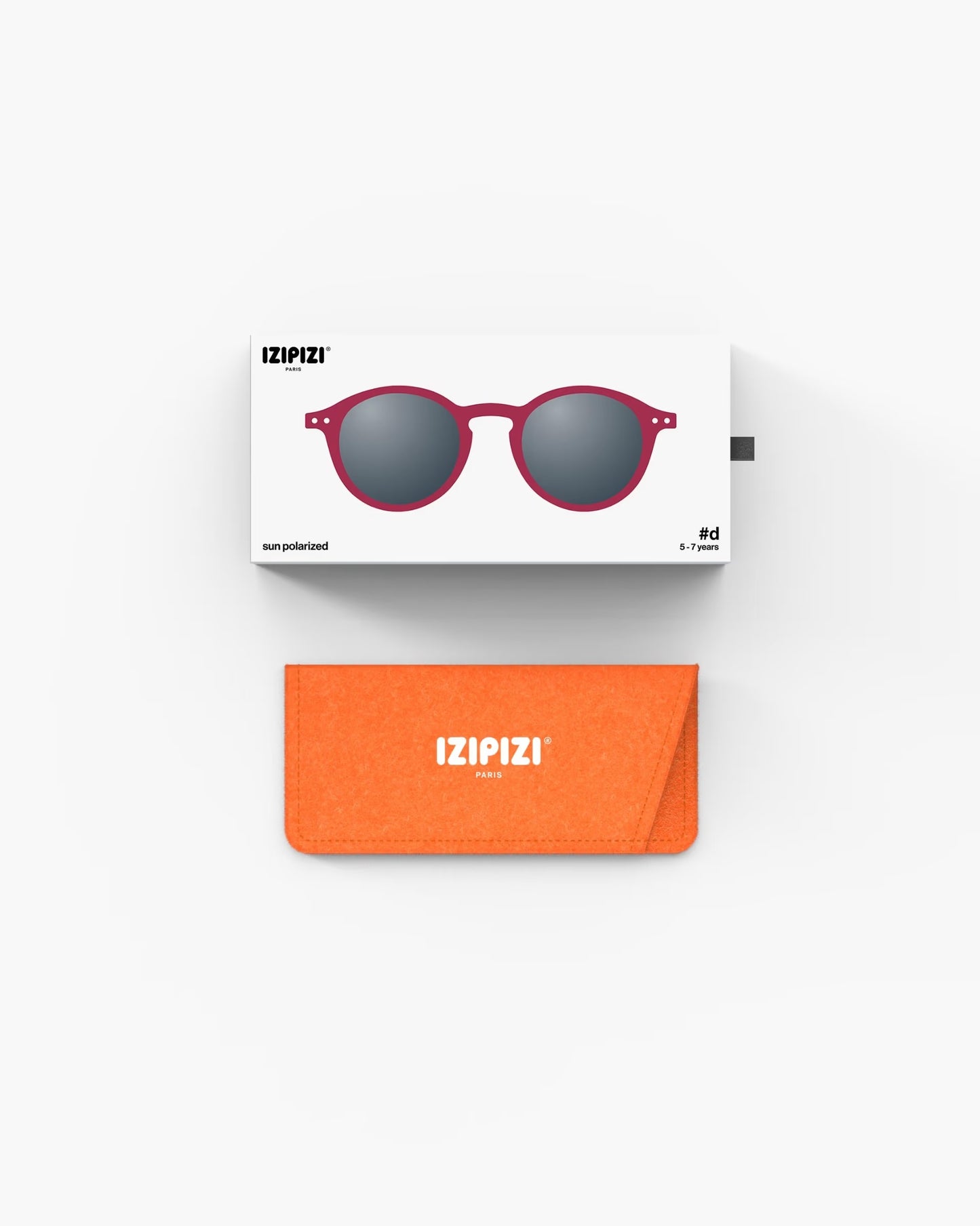 Occhiali da Sole 5-7 anni IZIPIZI #D Cranberry