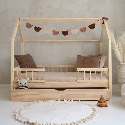 Letto a Capanna Bello Duo Plus (versione con cassetto)