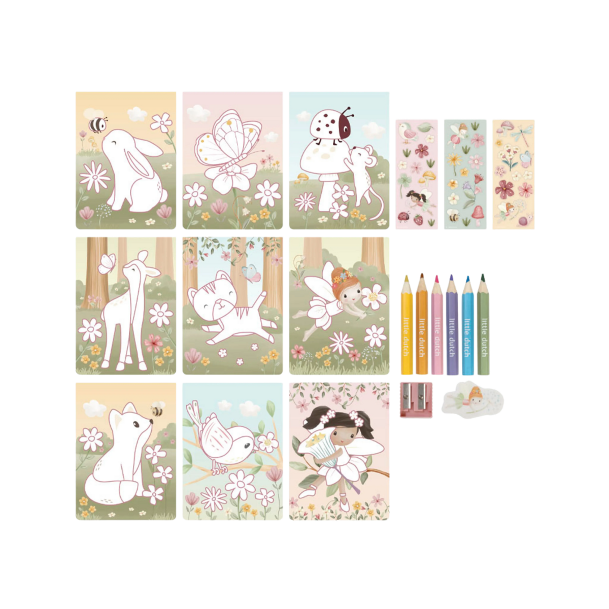 Little Dutch Set di colori Rosa Fairy Garden