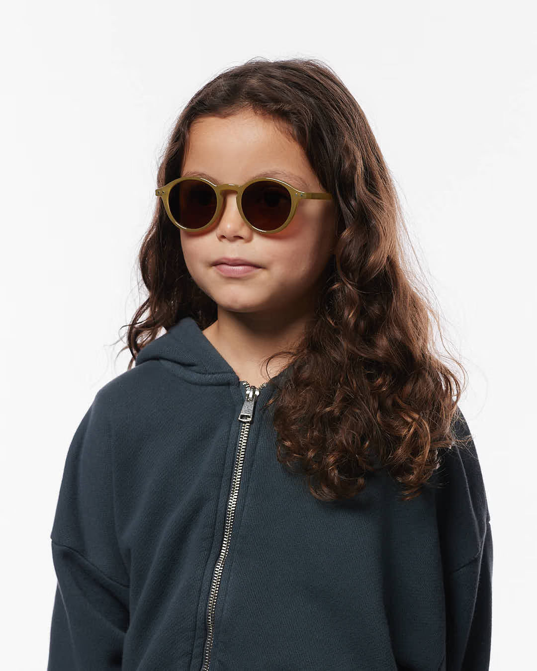 Occhiali da Sole 5-7 anni IZIPIZI #D Olive