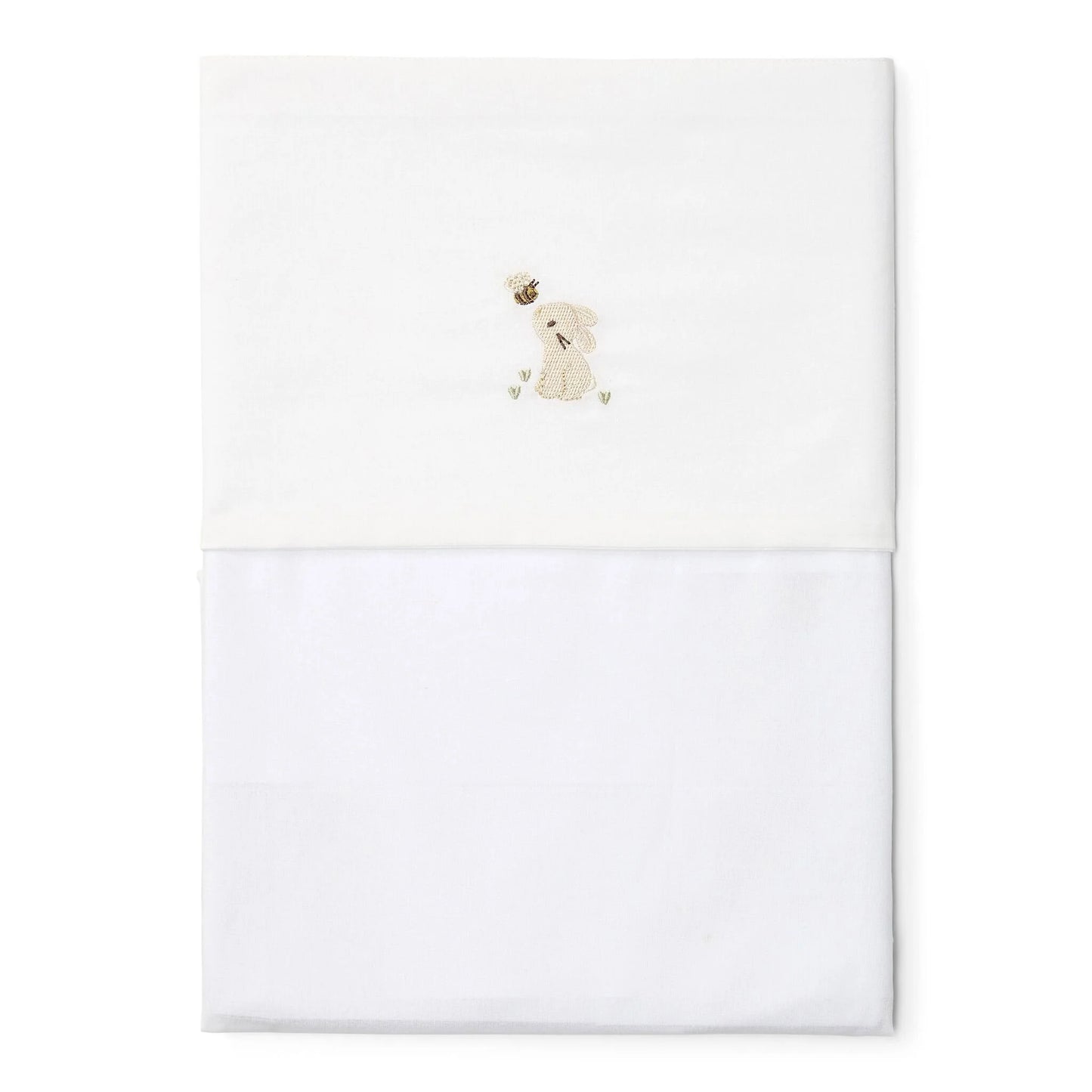 Lenzuolo per culla - Bianco - Newborn Naturals - Baby Bunny 110x140
