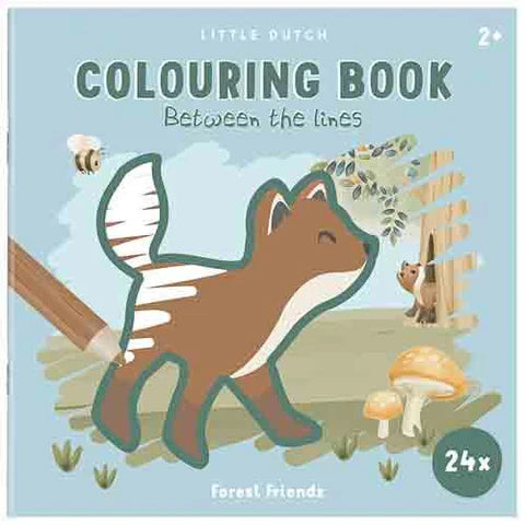 Libro da colorare - Amici della foresta
