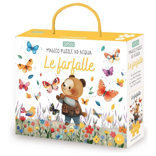 Magico puzzle ad acqua. Le farfalle