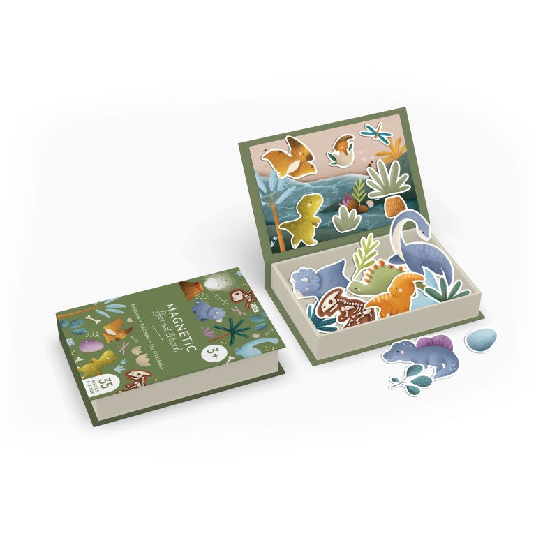 Magnetic box set. Dinosauri