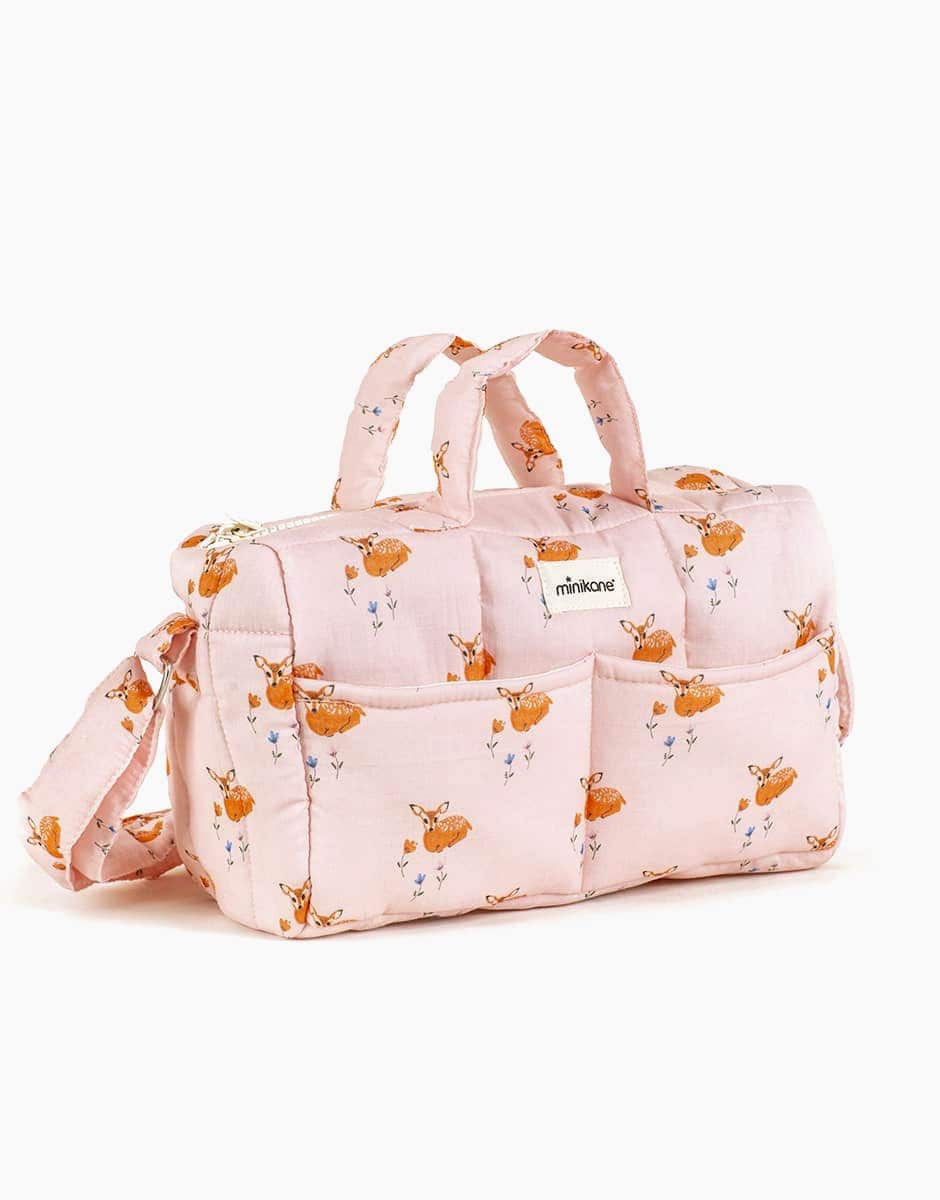 Borsa Sac à langer en maille nid d’abeille cassonade (copia)