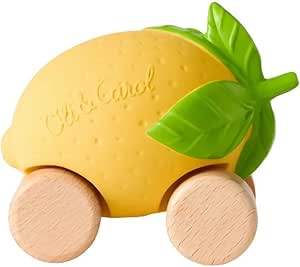 Oli and Carol Teether per neonati Baby car Lemon Lou