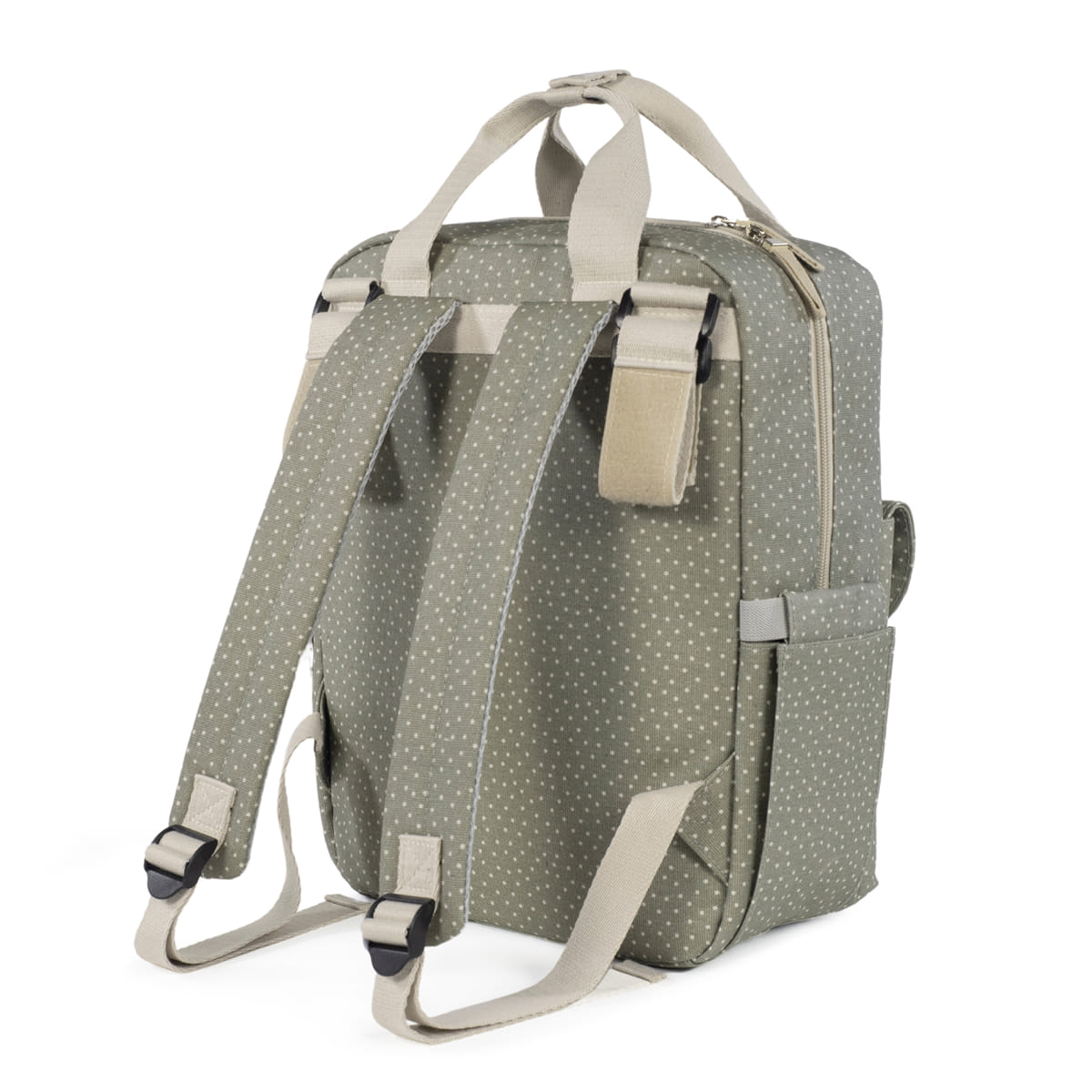 Zaino Poppy Moss Pois Verde - Walking mum