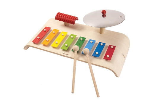 Xilofono Musical Set legno-metallo Plan Toys