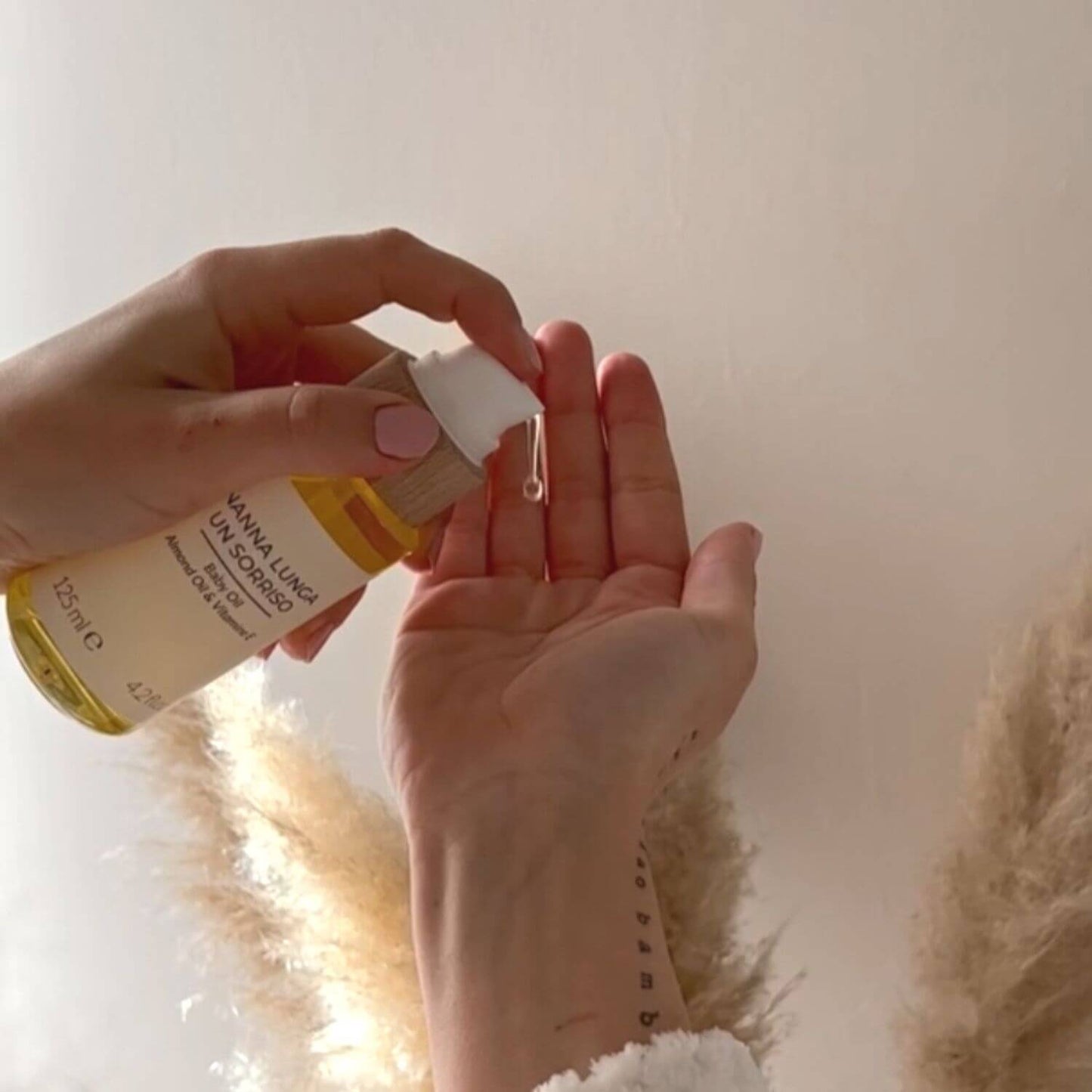 Olio Nutriente Naturale per Bambini e Mamme | Nanna Lunga un Sorriso