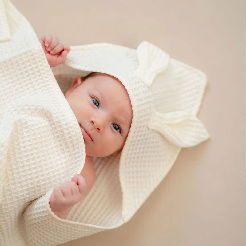 Asciugamano con cappuccio e orecchie - levin felin - Scandi Kids Concept Store