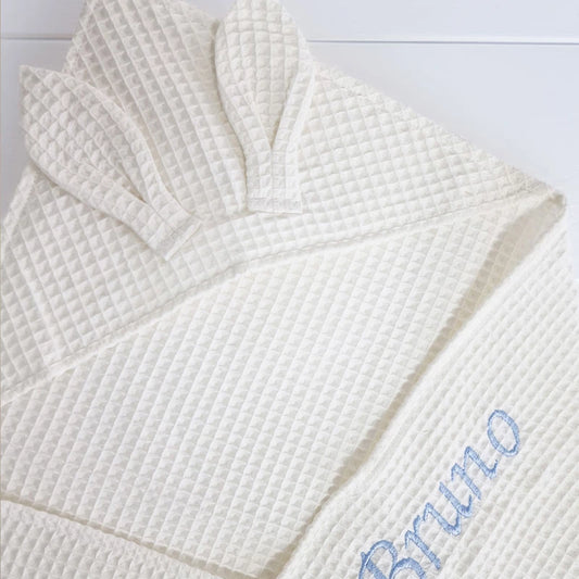 Asciugamano con cappuccio e orecchie - levin felin - Scandi Kids Concept Store