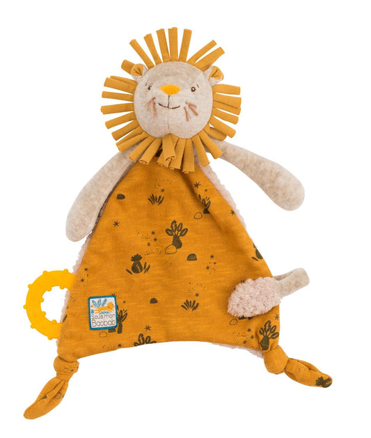 Doudou porta ciuccio leone con scatola - sous mon baobab - Moulin Roty
