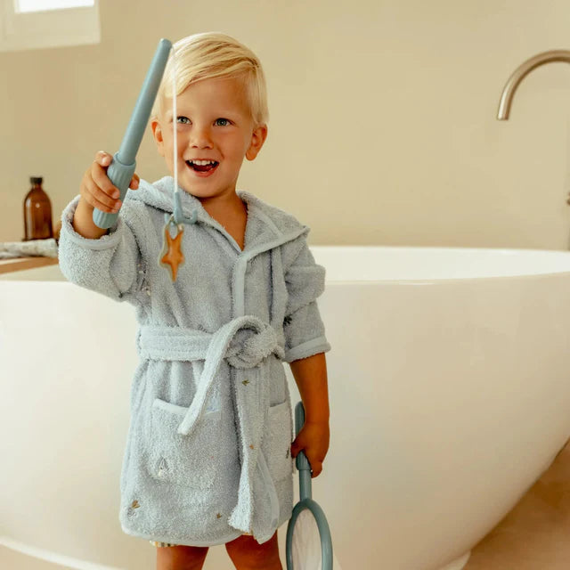 Gioco del pesce da bagno - blu