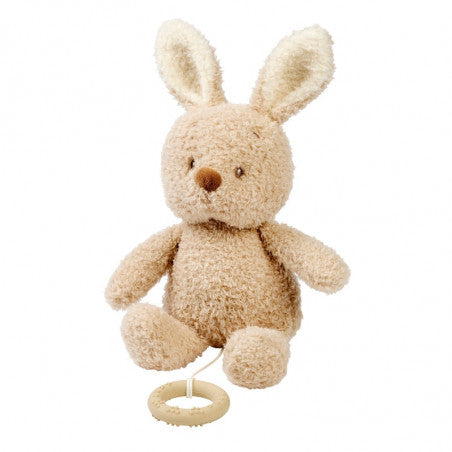 NATTOU Teddy riccio coniglietto peluche musicale - Scandi Kids Concept Store